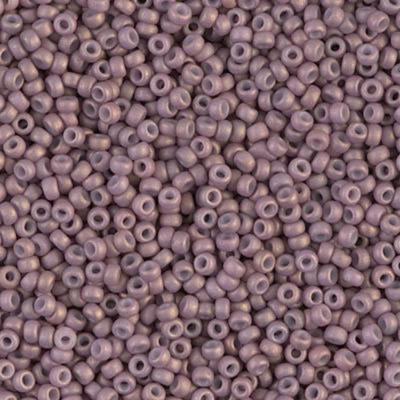 Miyuki 11 Round Seed Bead, 11-2034, Matte Antique Rose Gold Luster